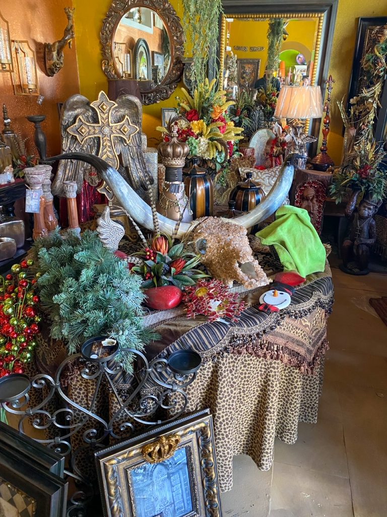 inside Bella Terrazza Gifts & Decor in Fort Stockton, Texas