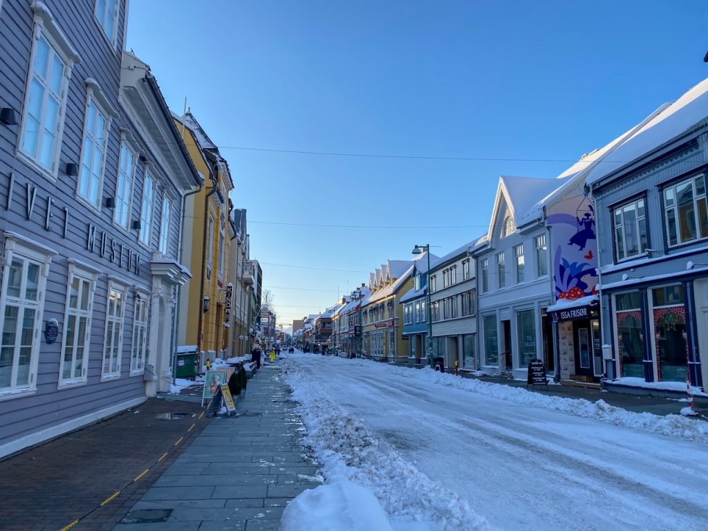 downtown Tromsø