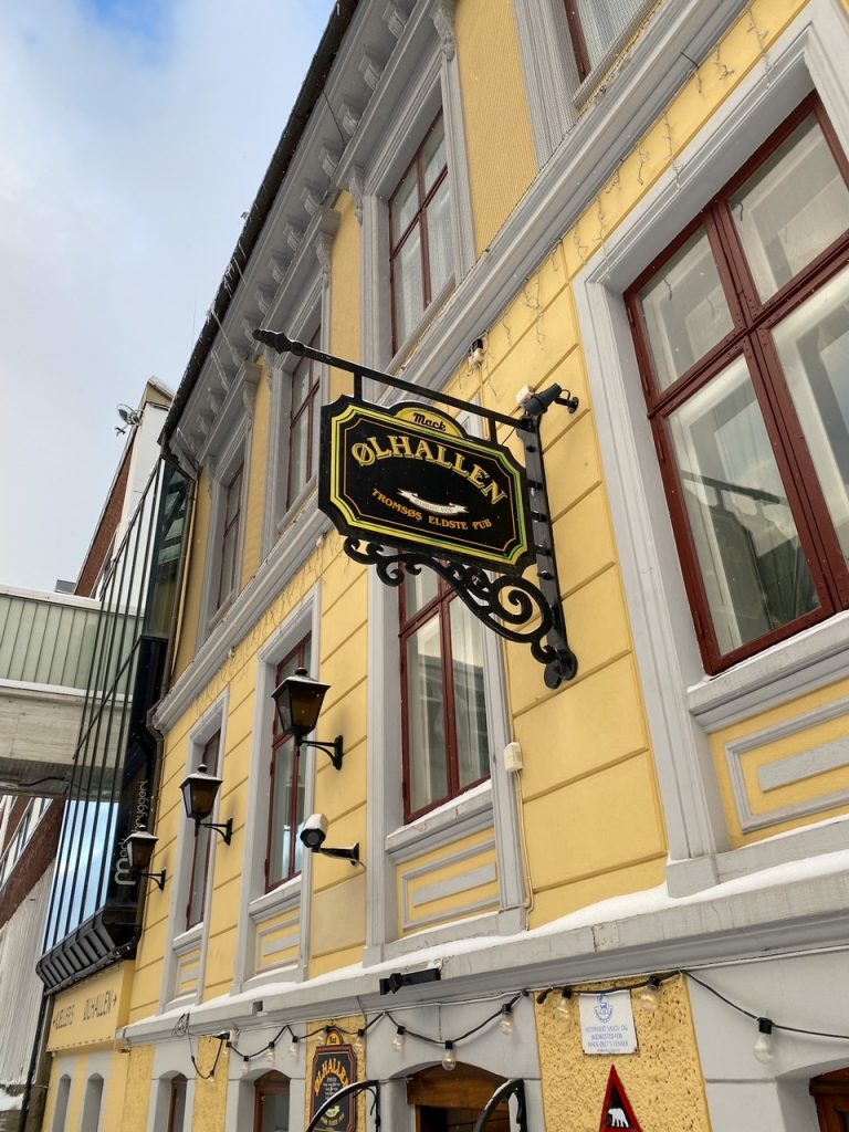 Ølhallen, the oldest pub in Tromsø