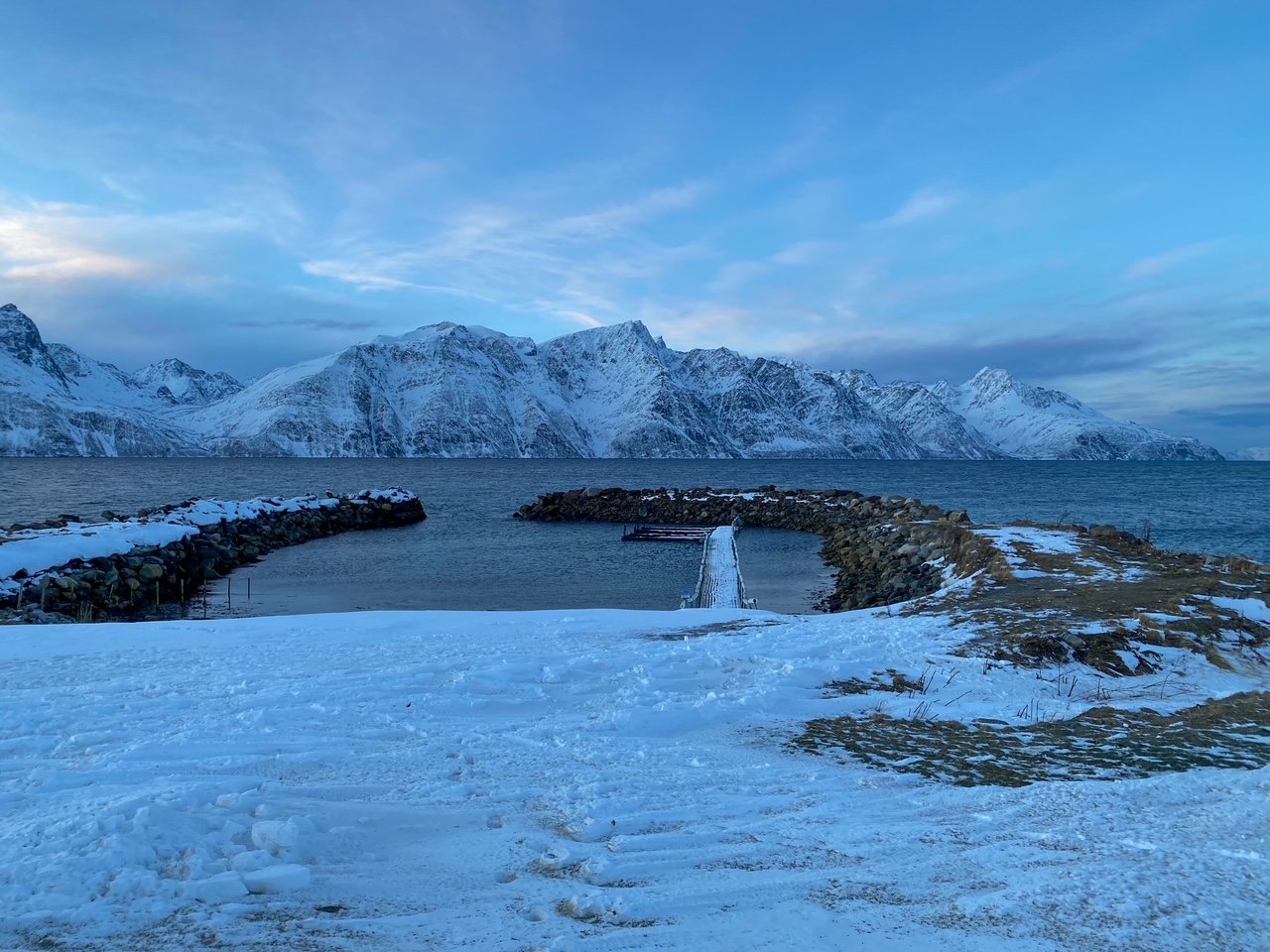 the gorgeous Lyngen Alps