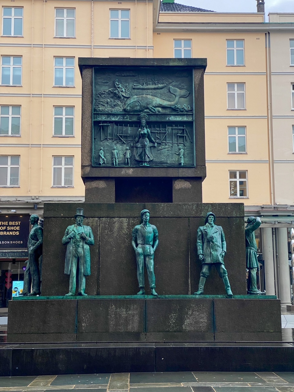 the Maritime Monument in Bergen