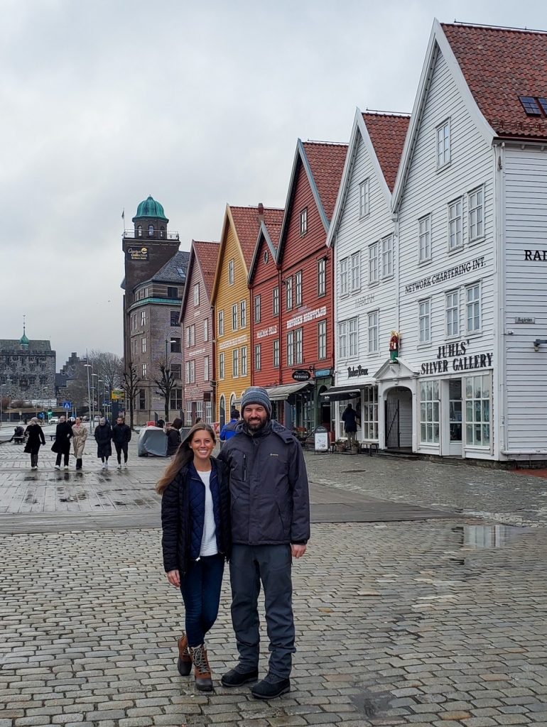 Sara & Tim at Bryggen