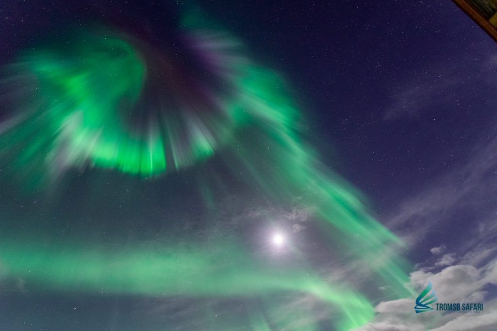 a gorgeous capture of the Northern Lights in Tromso