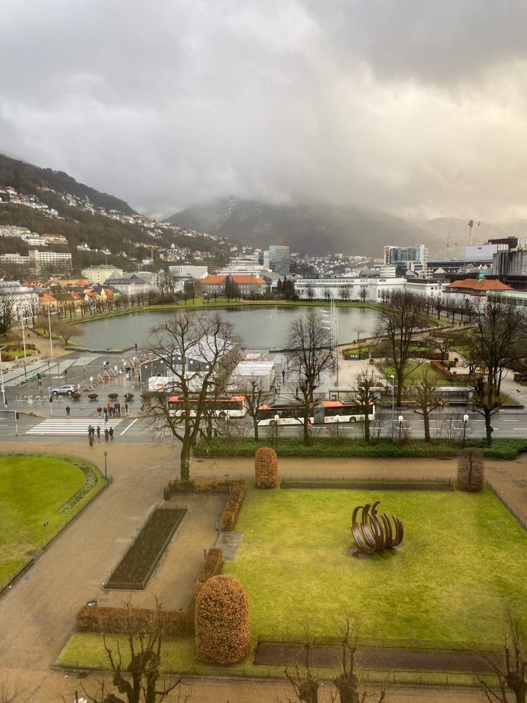 view from the Hotel Norge by Scandic