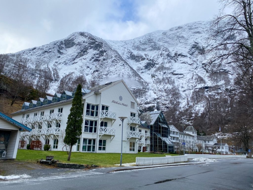 the Fretheim Hotel in Flam, Norway