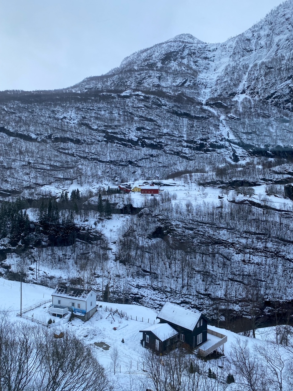 gorgeous mountain views from Flåmsbana