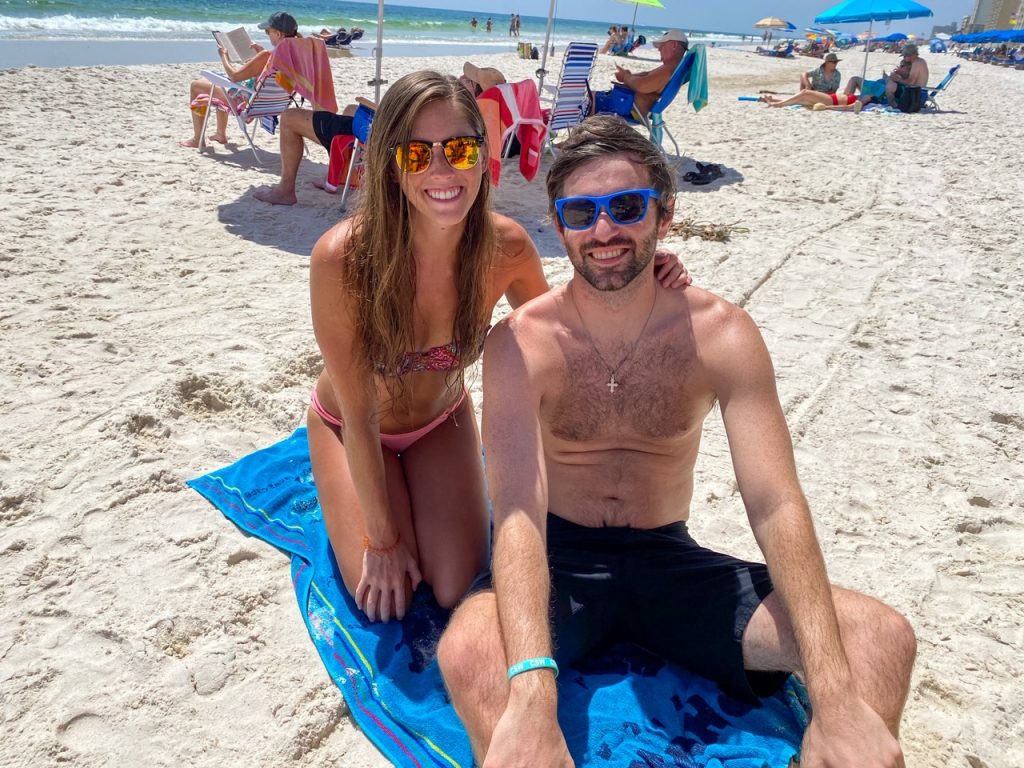 Sara & Tim at Gulf Shores Beach