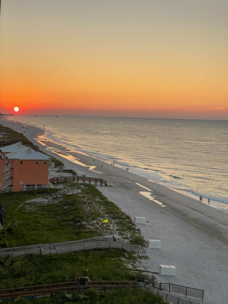 Sunrise at Gulf Shores AL