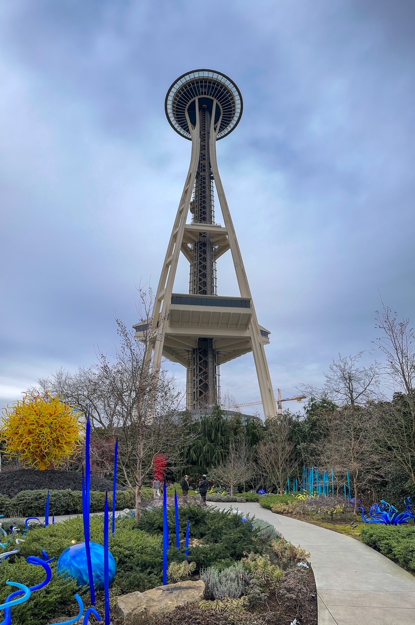 the infamous Space Needle in Seattle