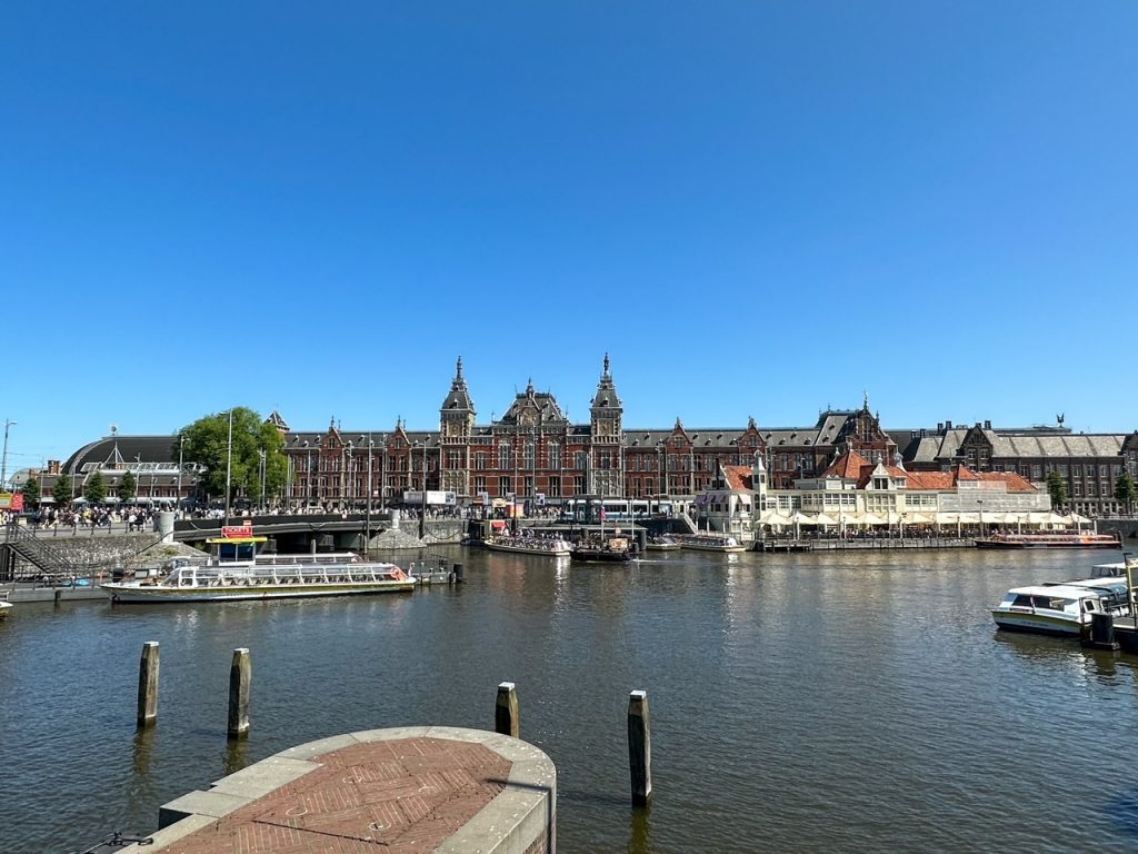 Amsterdam Centraal, or Amsterdam Central Station