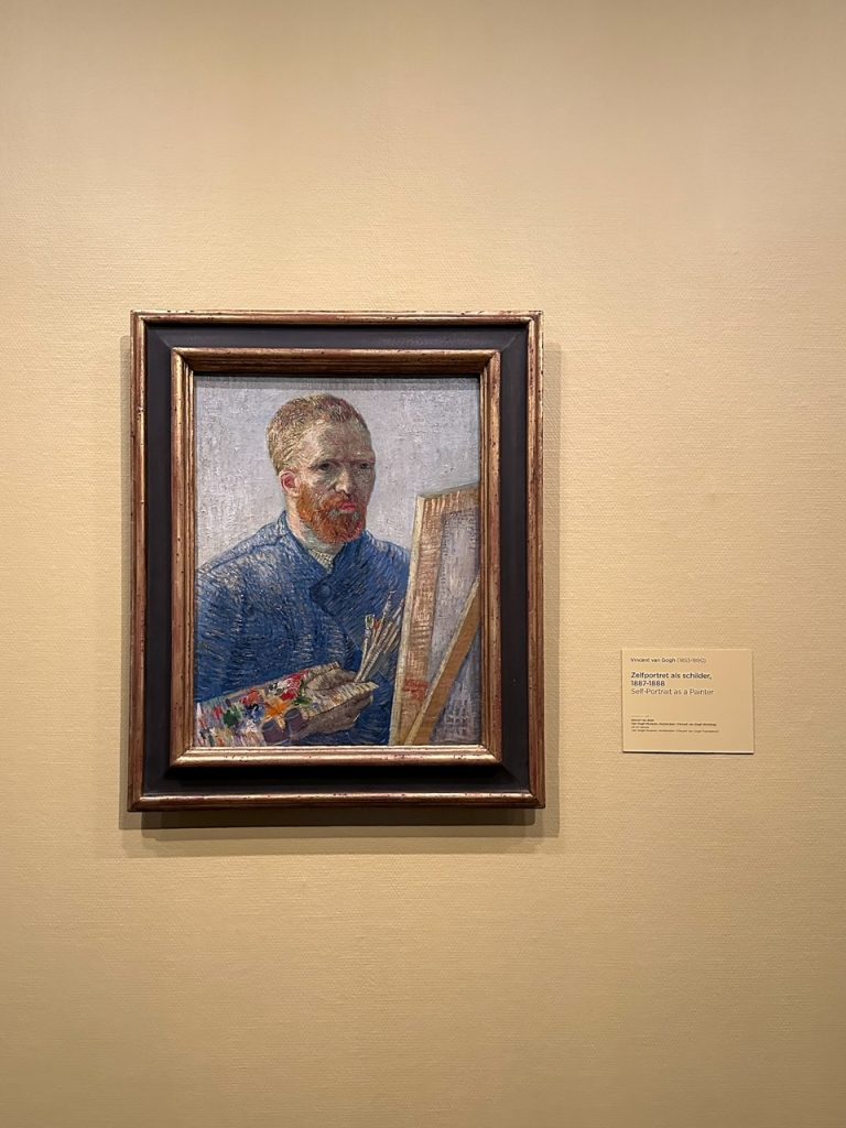 Self-Portrait as a Painter by Van Gogh