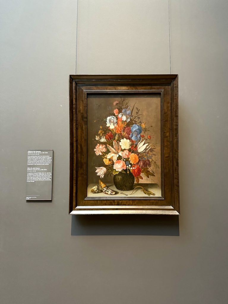 Still Life with Flowers at the Rijksmuseum