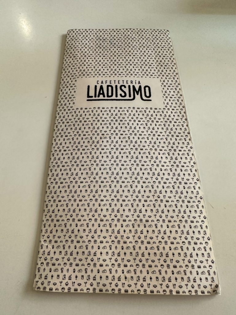 Liadisimo Menu