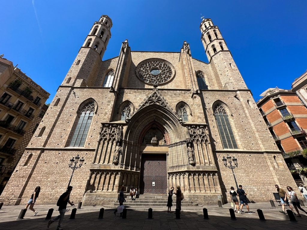 Santa Maria del Mar Cathedral, a must-visit during your 3 days in Barcelona