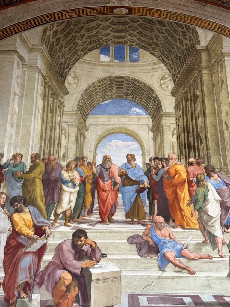 School of Athens at the Vatican Museums