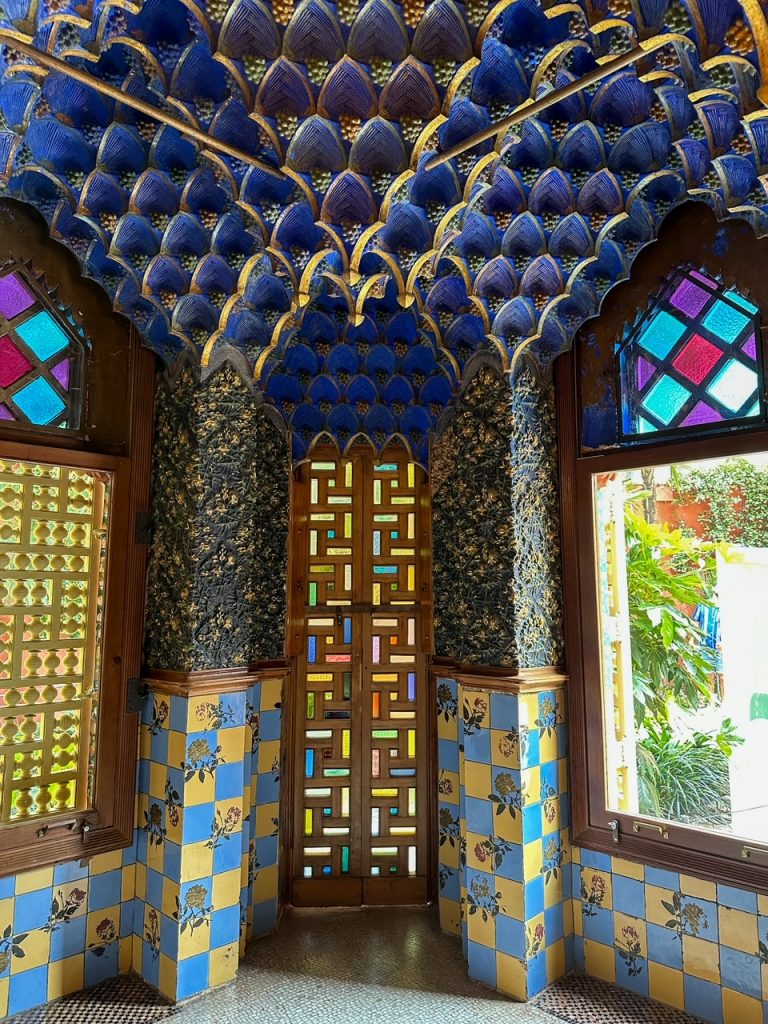 smoking parlor at Casa Vicens