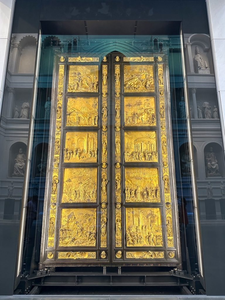 Gates of Paradise in the Opera del Duomo Museum