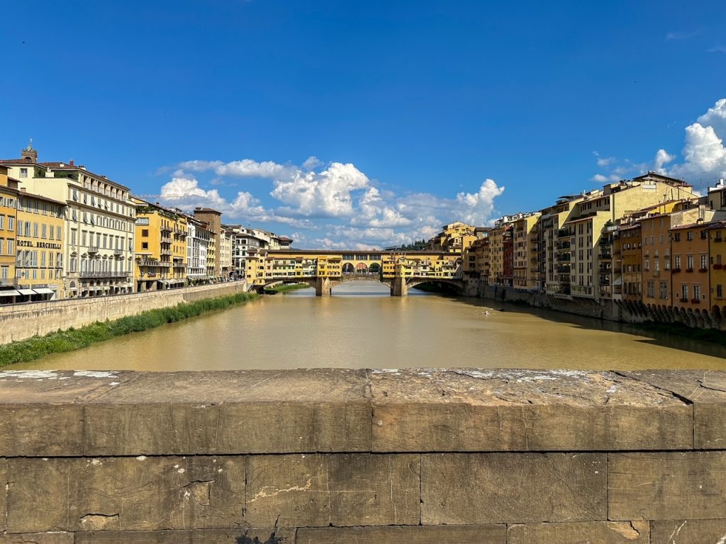 Ponte Vecchio, the most famous bridge in Florence
