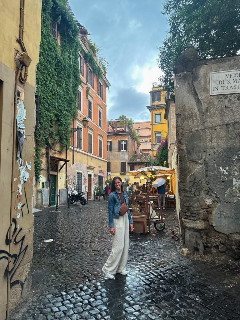 Sara in Trastevere in Rome, Italy