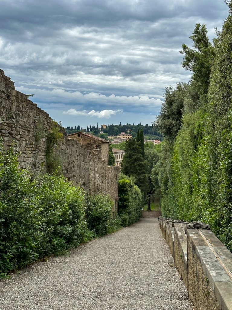 a gorgeous view of Tuscany from Boboli Gardens