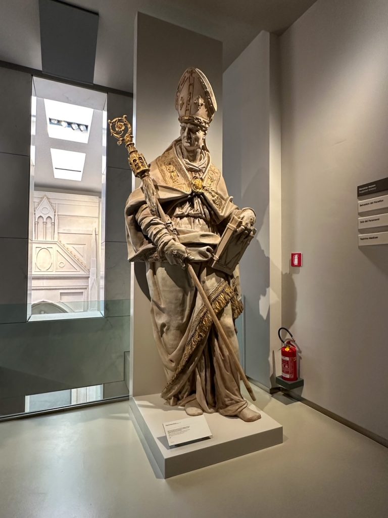 sculpture inside the Opera del Duomo Museum
