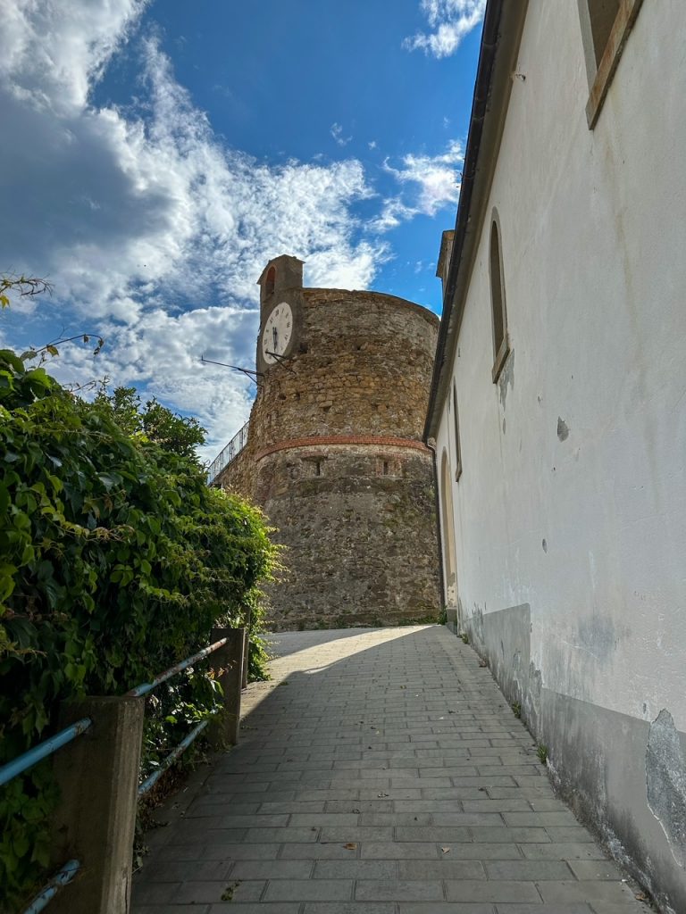 Riomaggiore Castle in the Cinque Terre