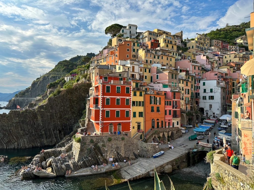 Riomaggiore, the largest of the Cinque Terre towns