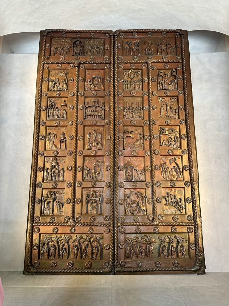 original door of the Pisa Cathedral at the Opera del Duomo Museum