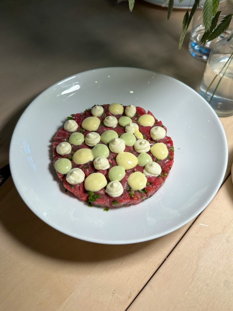 Beef Tartare at Emma Metzler