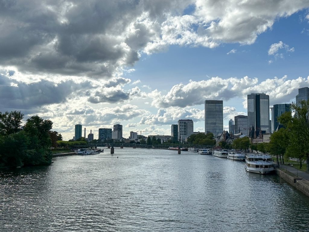 Eiserner Steg, a famous bridge in Frankfurt