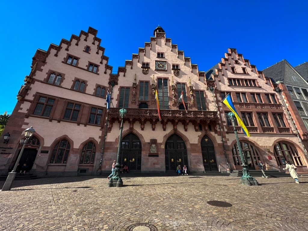 Haus Römer at Römerberg, a must-see in Frankfurt