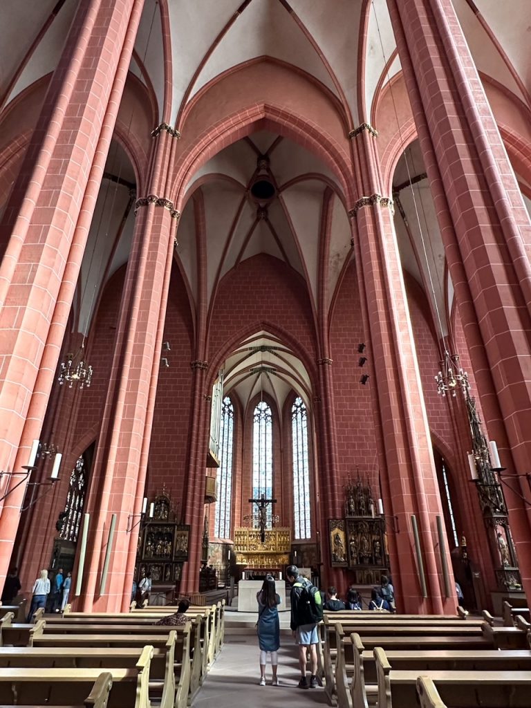 inside Frankfurt Cathedral