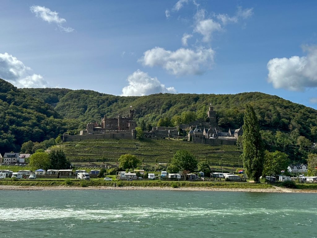 Reichenstein Castle on the Rhine Valley