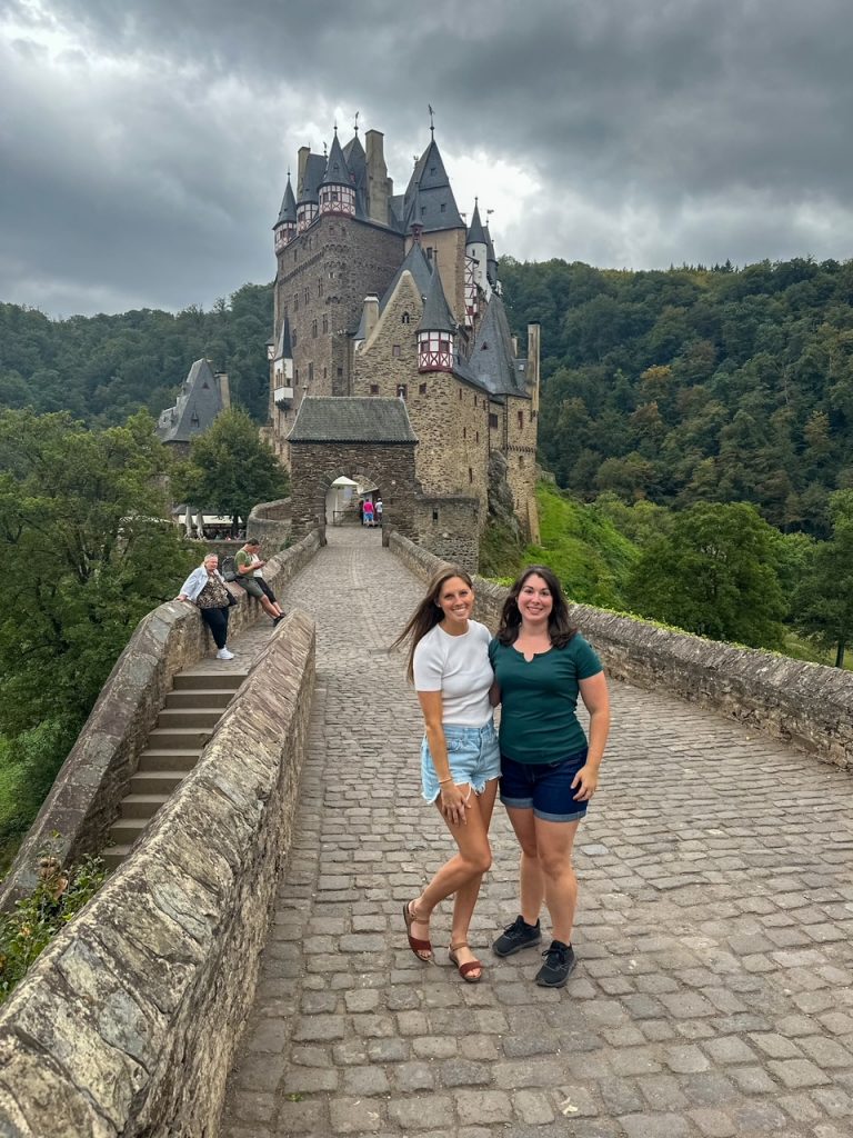 Sara & Abby at Eltz Castle