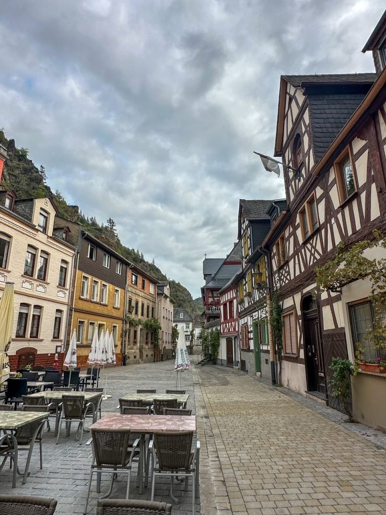 cute, half-timbered houses in Braubach