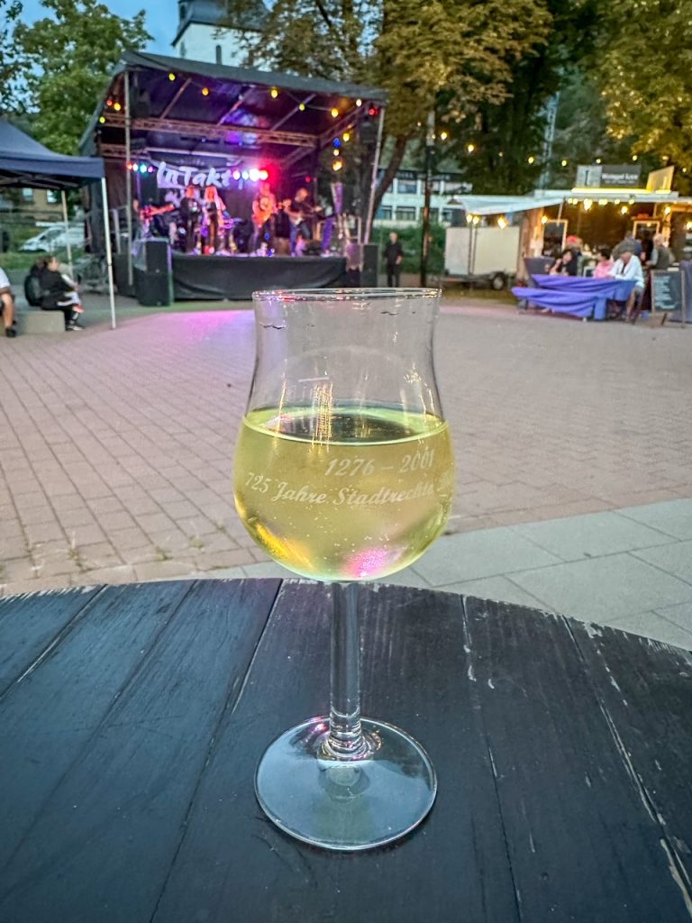 wine at the Traditional Wine Festival in Braubach