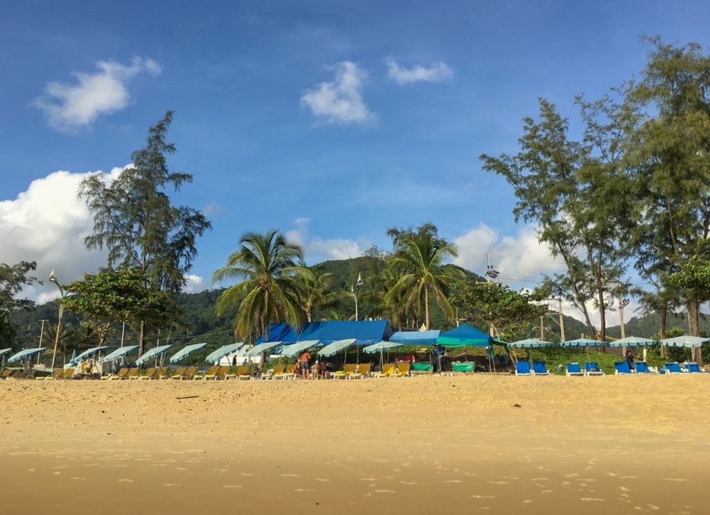 Karon Beach on Phuket Island in Thailand