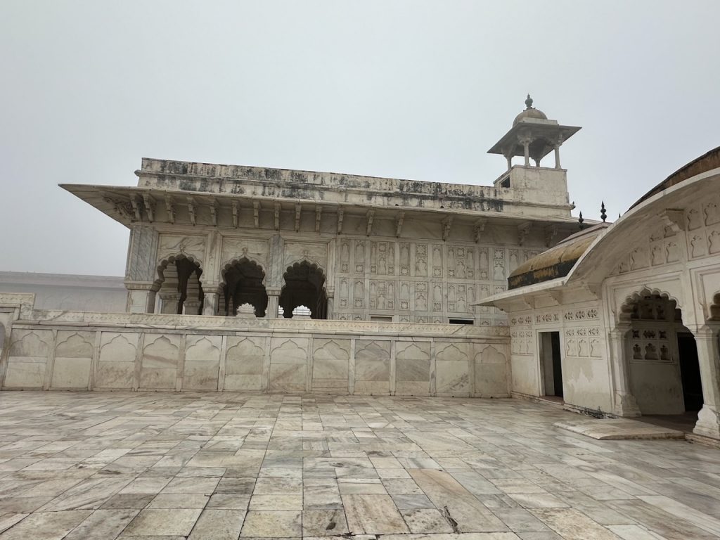 the Khas Mahal at Agra Fort