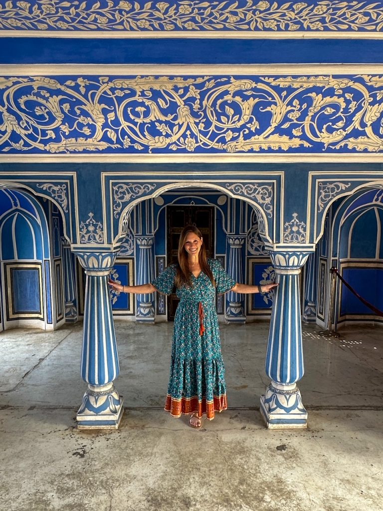 Sara at Chhavi Niwas at City Palace Jaipur