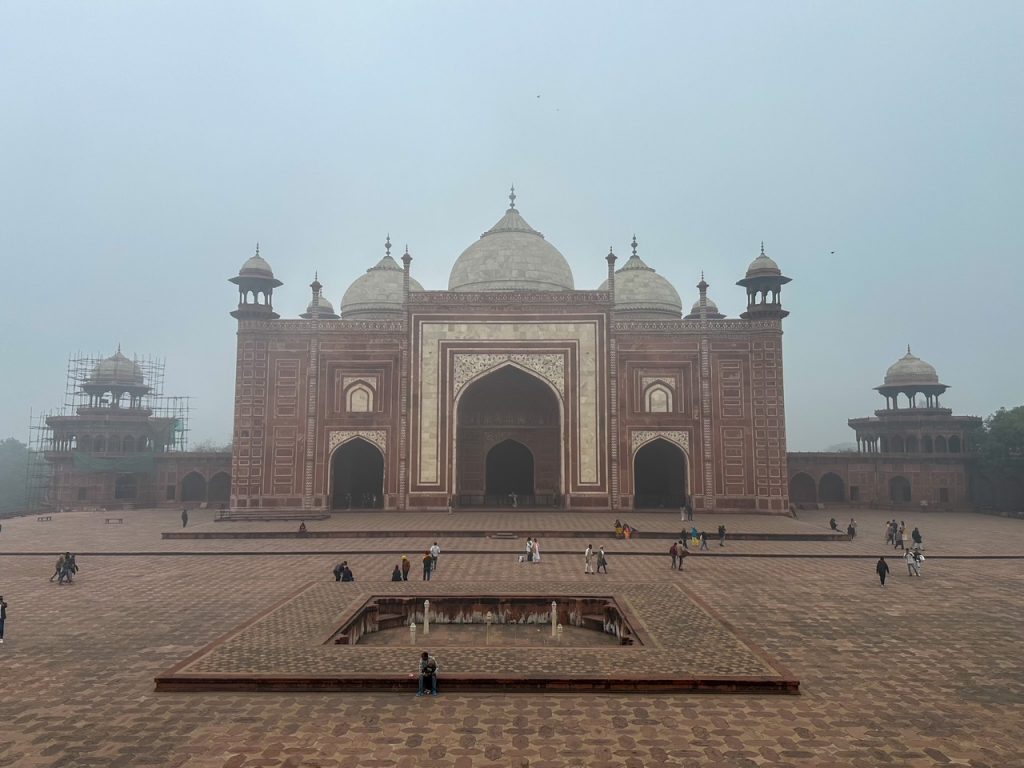Taj Mahal Mosque in Agra, India