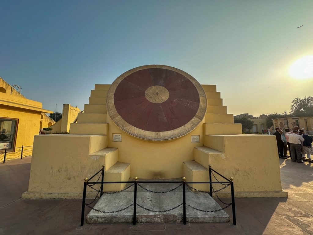 an instrument at Jantar Mantar in Jaipur