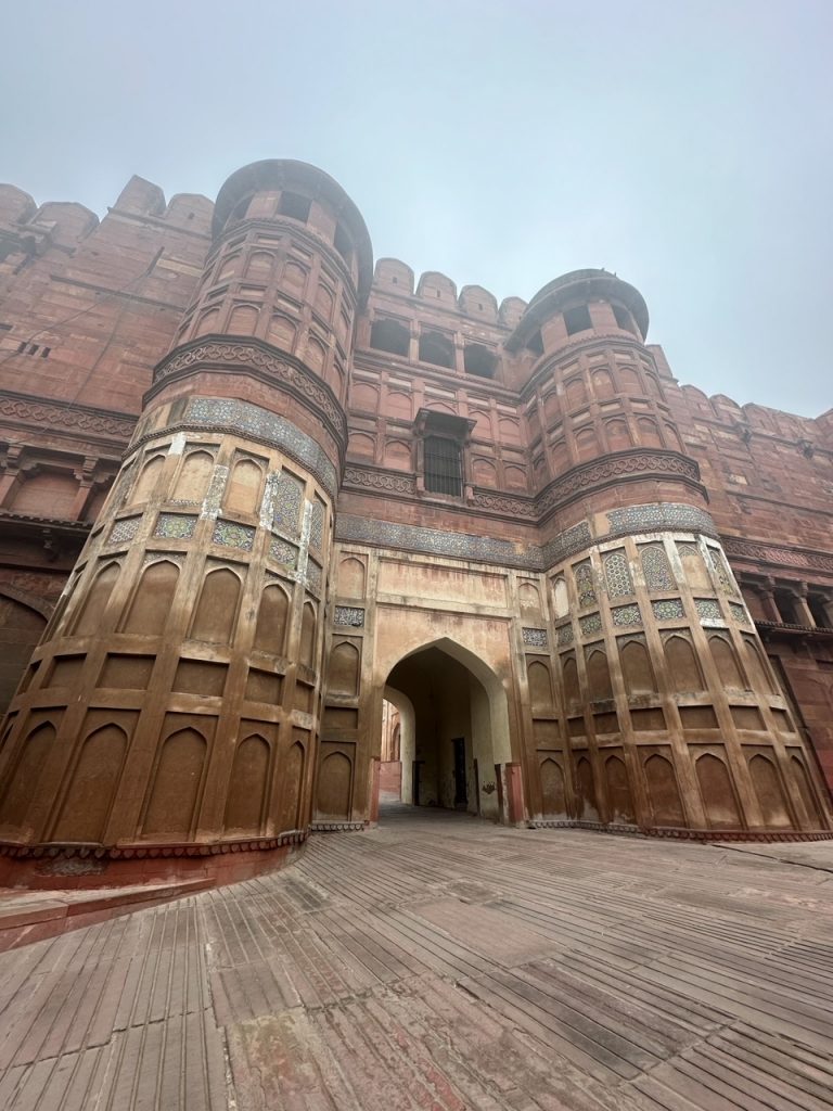 entrance to Agra Fort