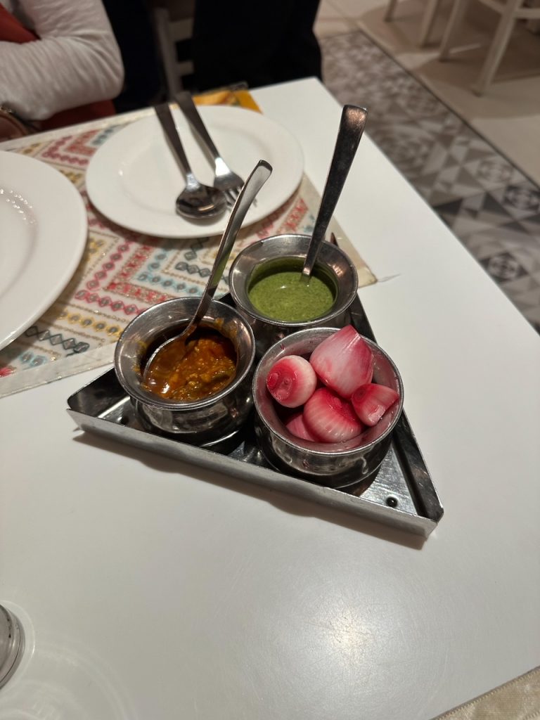food at Pindi Restaurant Delhi