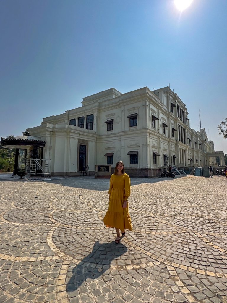 Sara at Laal Bagh Palace