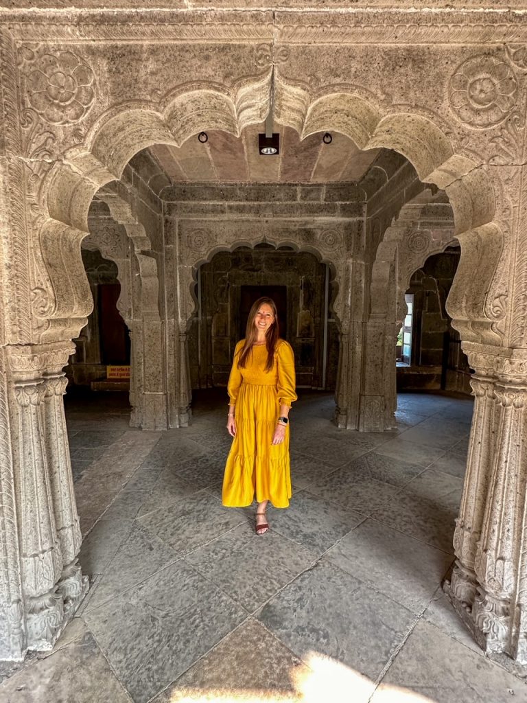 Sara at Rajwada Palace