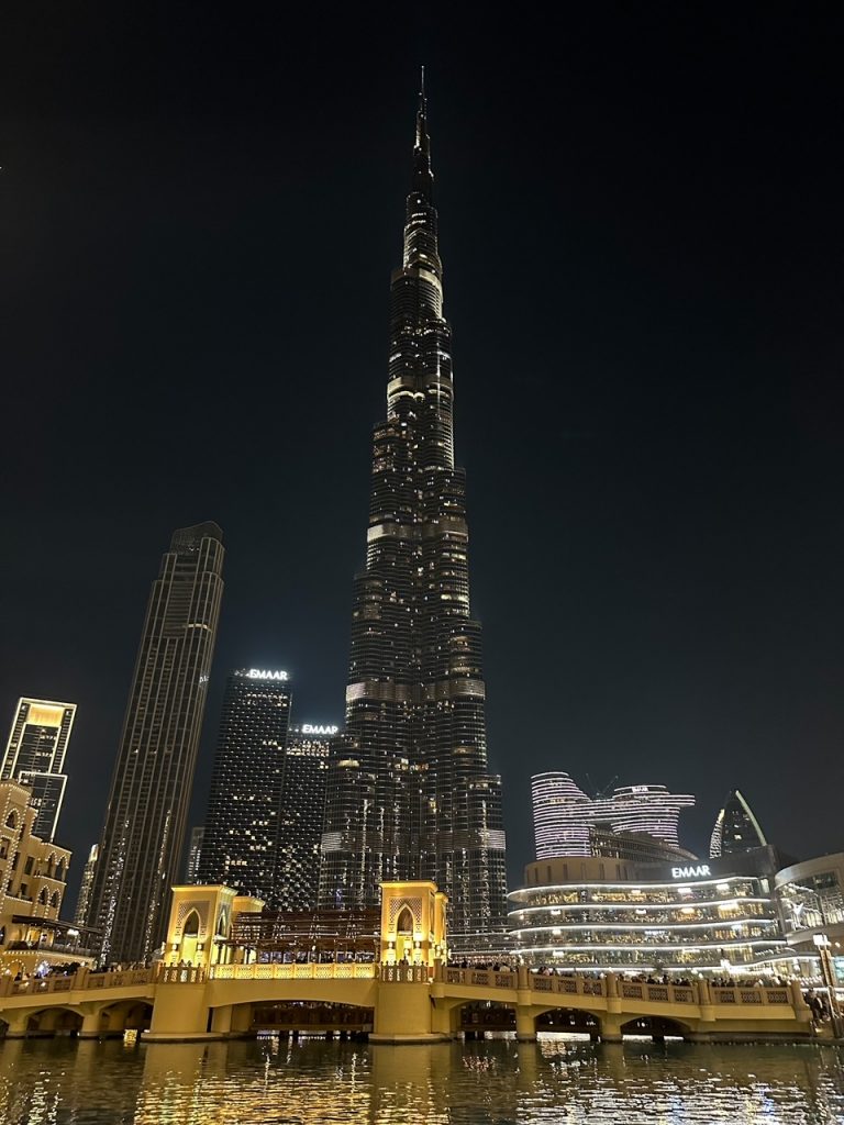 the infamous Burj Khalifa