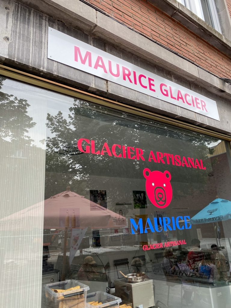 Maurice Glacier in Namur, Belgium
