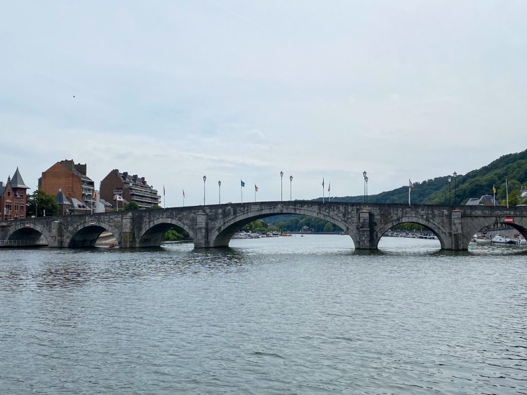 one of the bridges of Namur, Belgium