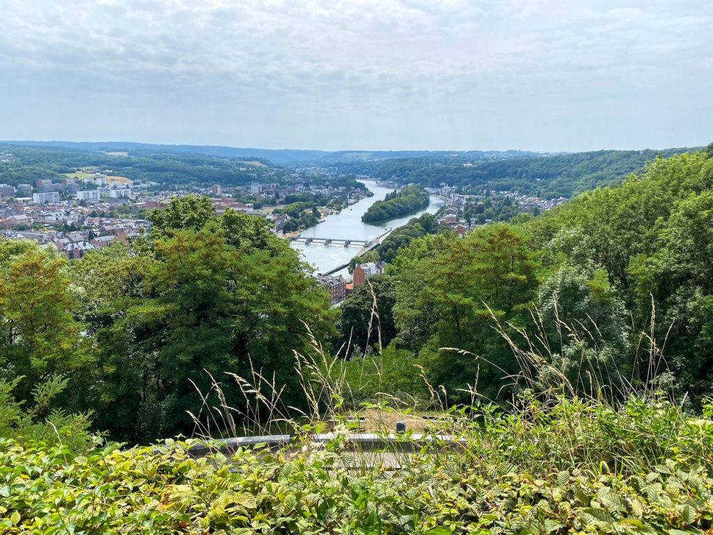 the Meuse Valley in Namur Belgium