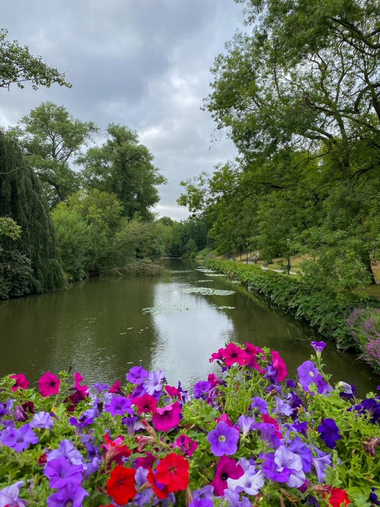 Bruges Belgium in the summer